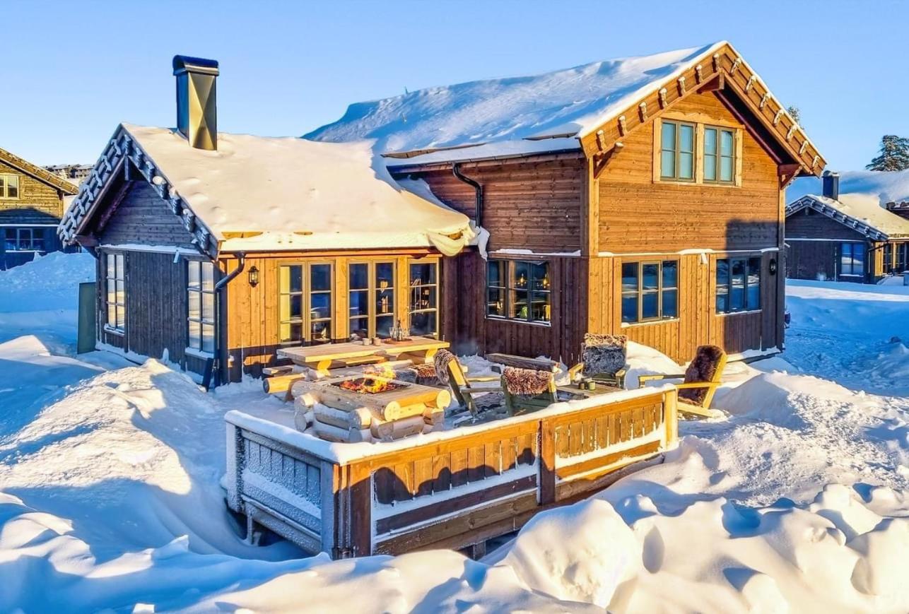 Lyxig Stuga Pa Branaesberget Sysslebäck Exterior foto