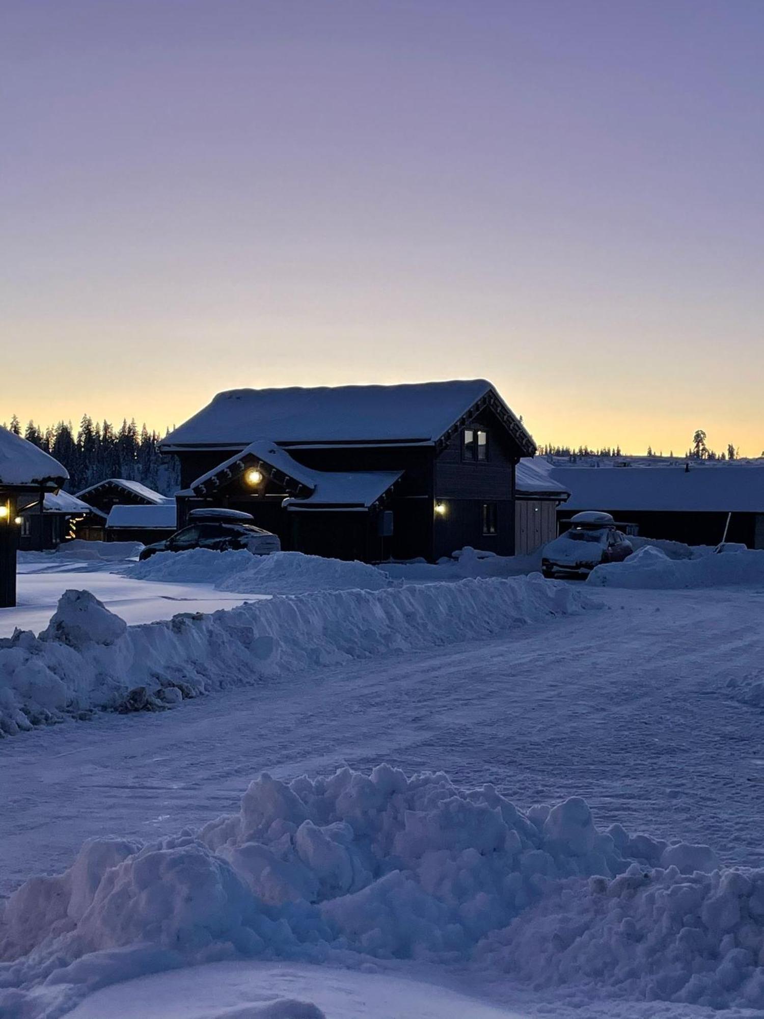 Lyxig Stuga Pa Branaesberget Sysslebäck Exterior foto